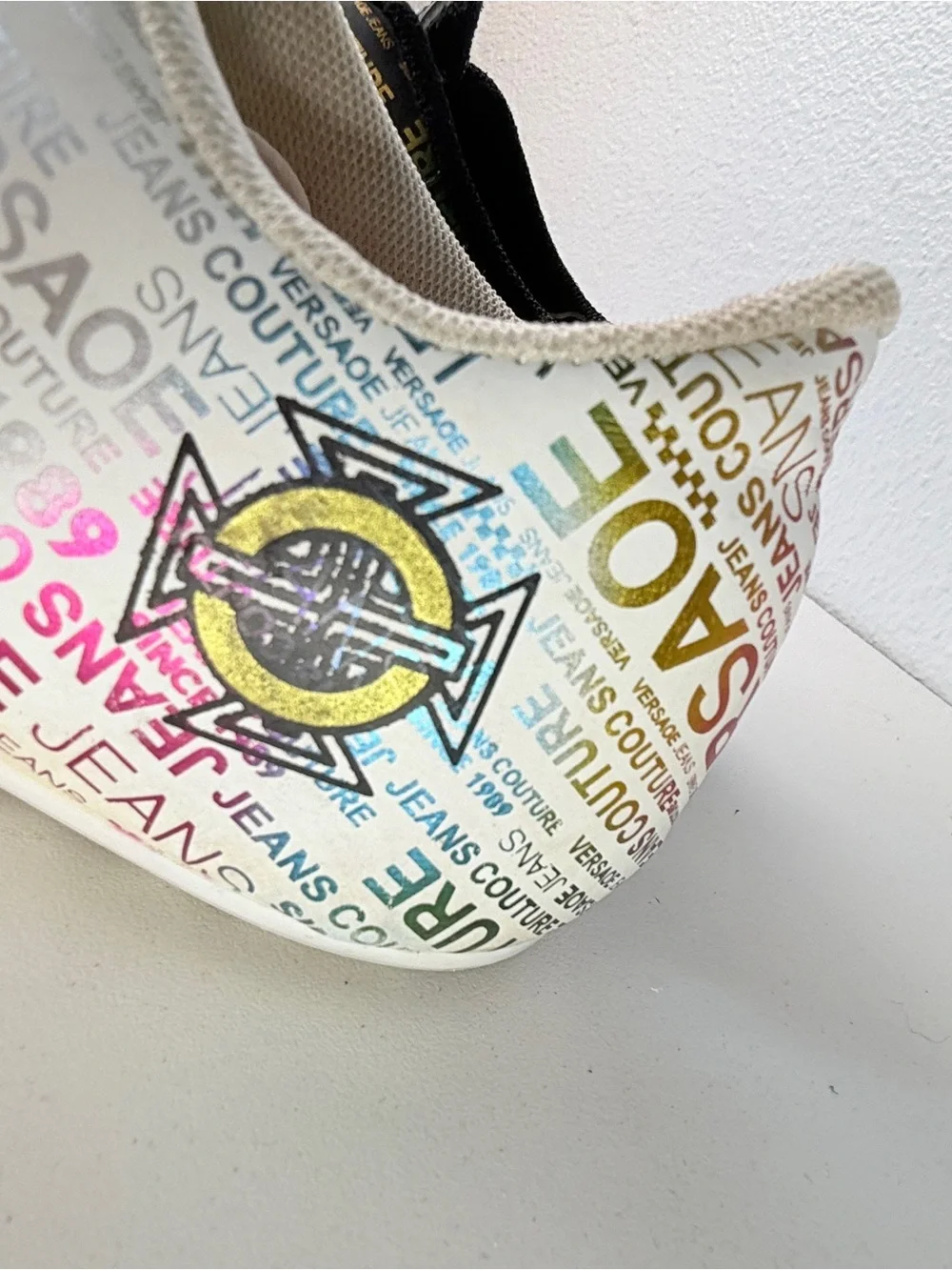 Versace Jeans Couture Logo Print Soccer Cleats Womens 7.5 EU 41 VERY RARE